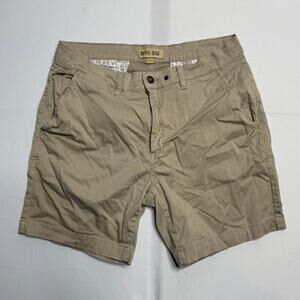 Vintage Devil-Dog Khaki Short With Relaxed Fit Size 32W